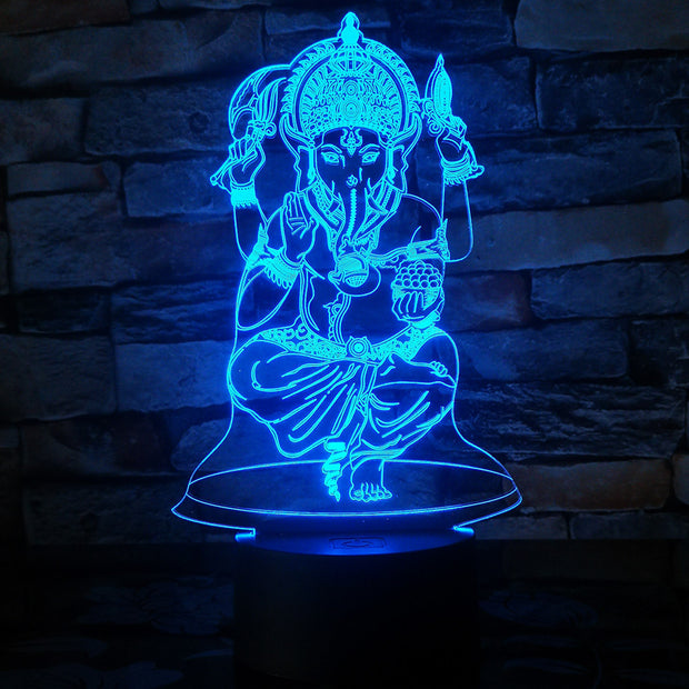 3d Led Bluetooth music Night Lights